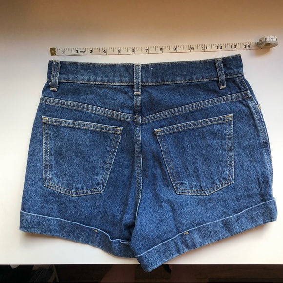 American Apparel High Waisted Denim Shorts - Size 25 - Picture 4 of 4